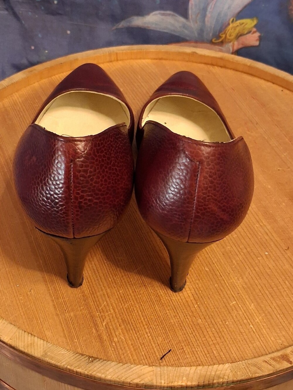 Vintage Garolini Size 8 Red Leather Pumps - Picture 3 of 7